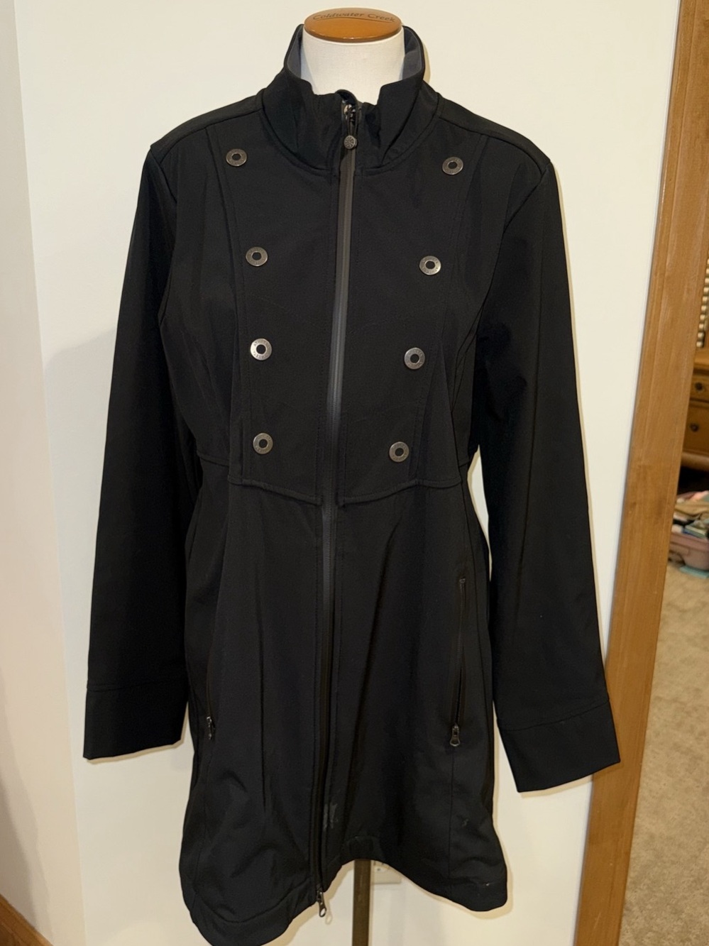Athleta Glacier Softshell Jacket Black XL